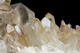 Large, Wide Quartz Crystal Cluster - Brazil #136162-4